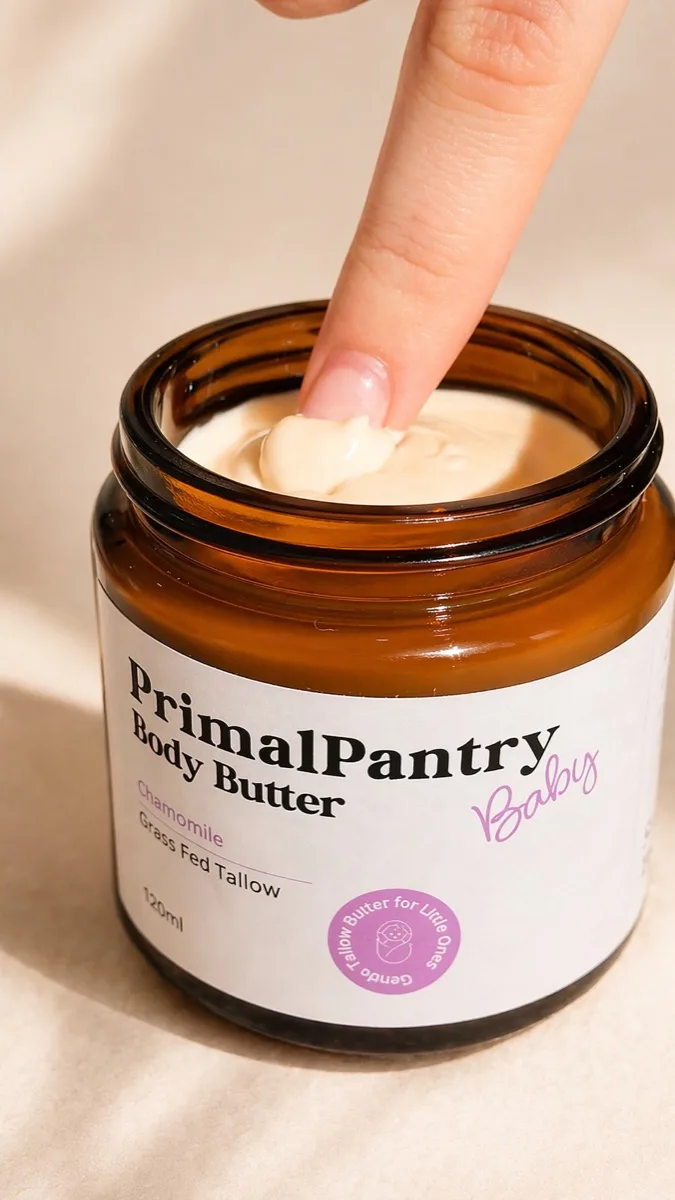 Tallow Baby Butter NZ - natural barrier cream for babies