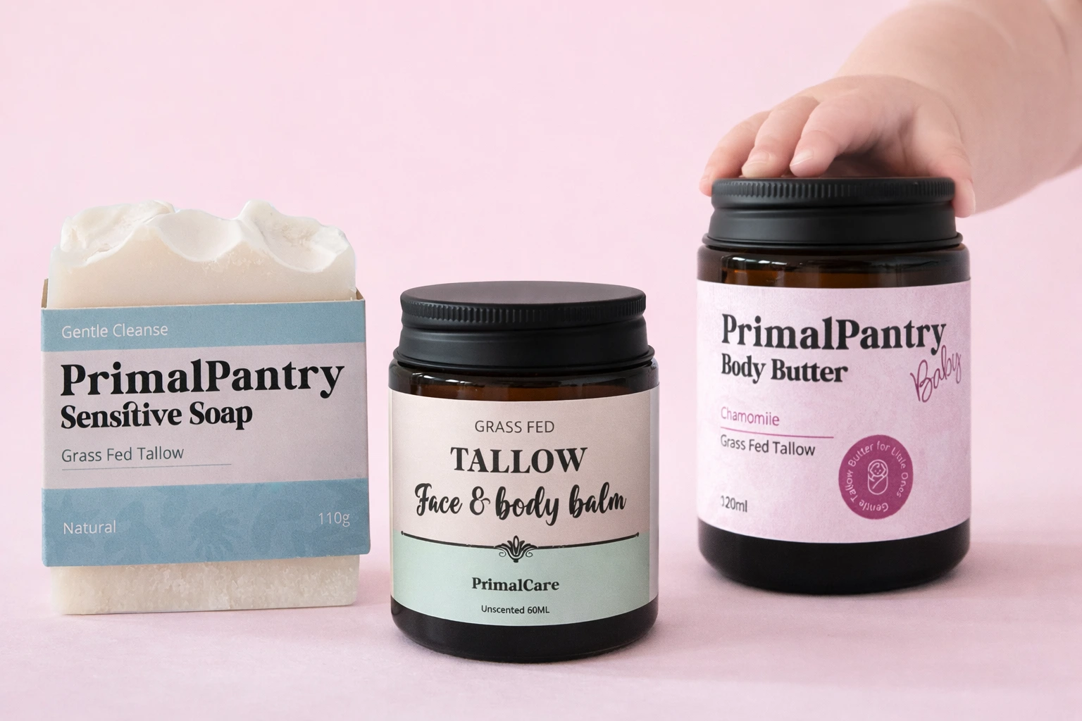 Tallow Baby Skincare Kit