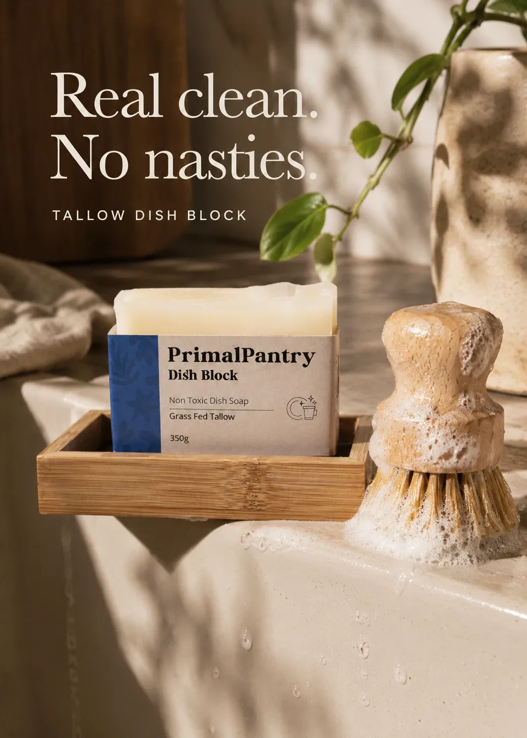Non-Tox Tallow Dish Block