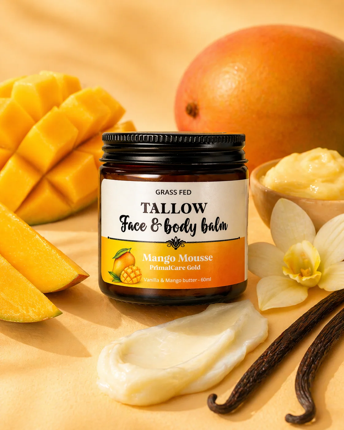 Mango & Vanilla Mousse