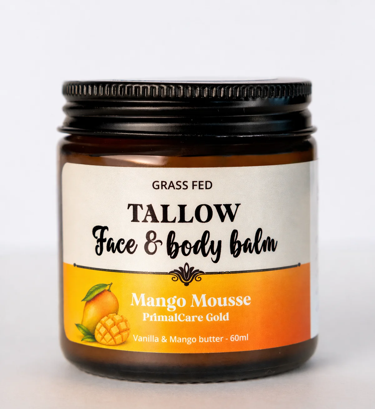 Mango & Vanilla Mousse jar