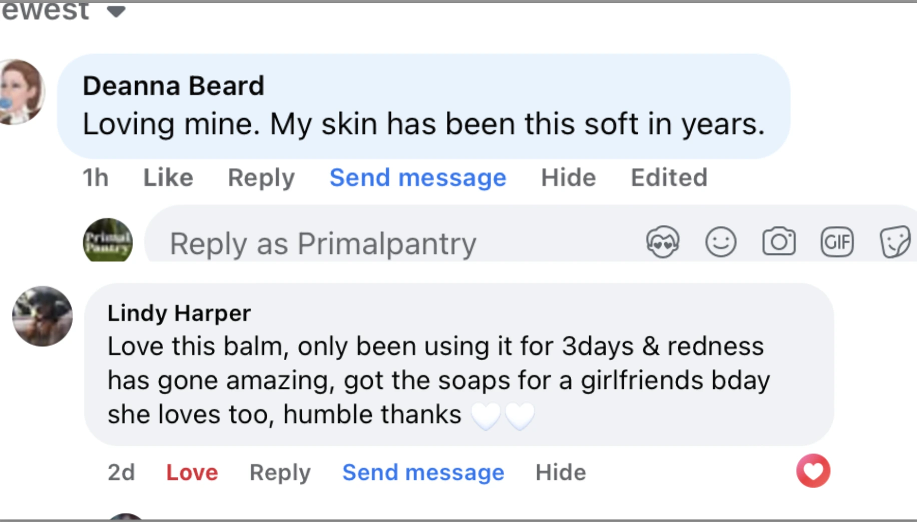Customer review