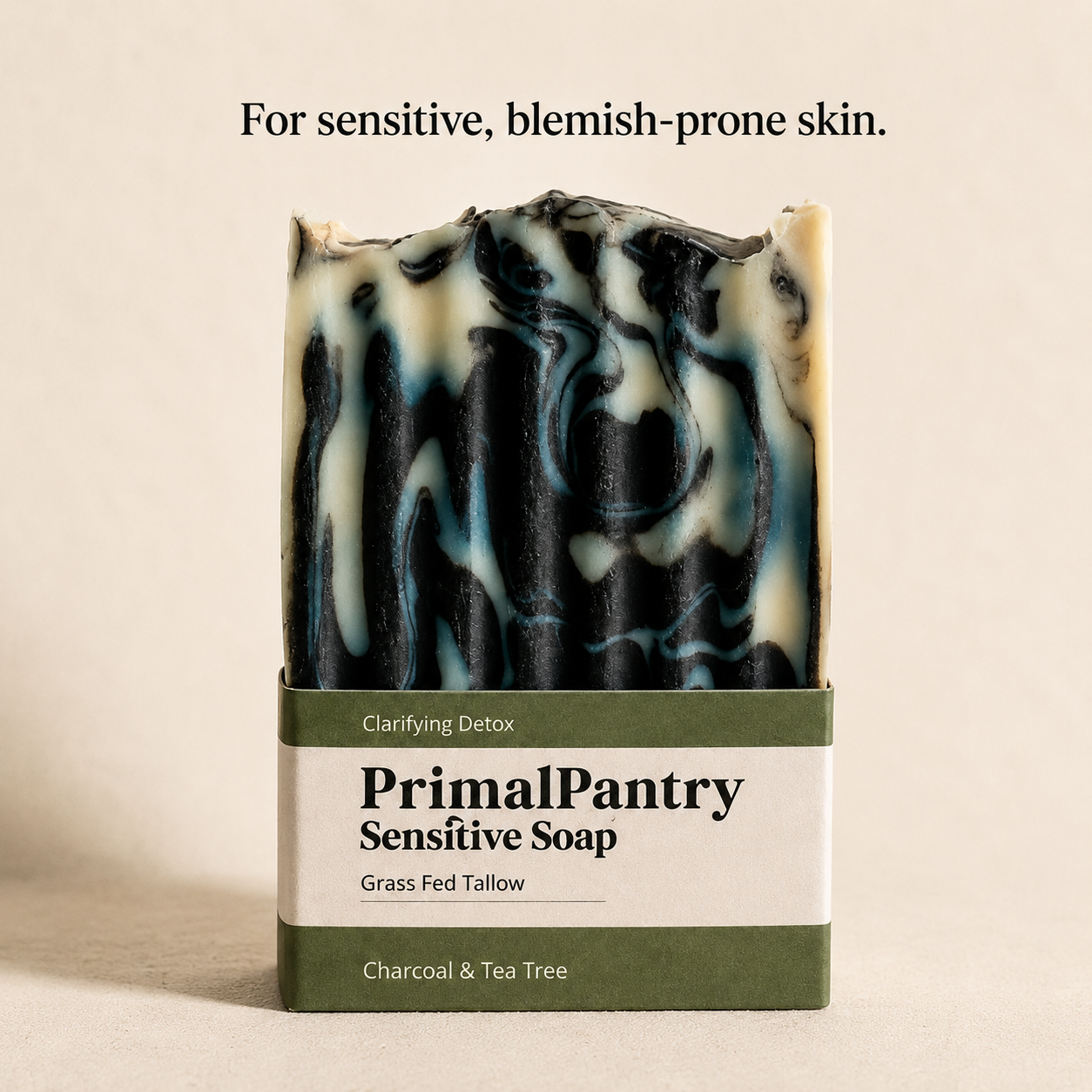 Clarifying Detox Body Soap — for sensitive, blemish-prone skin